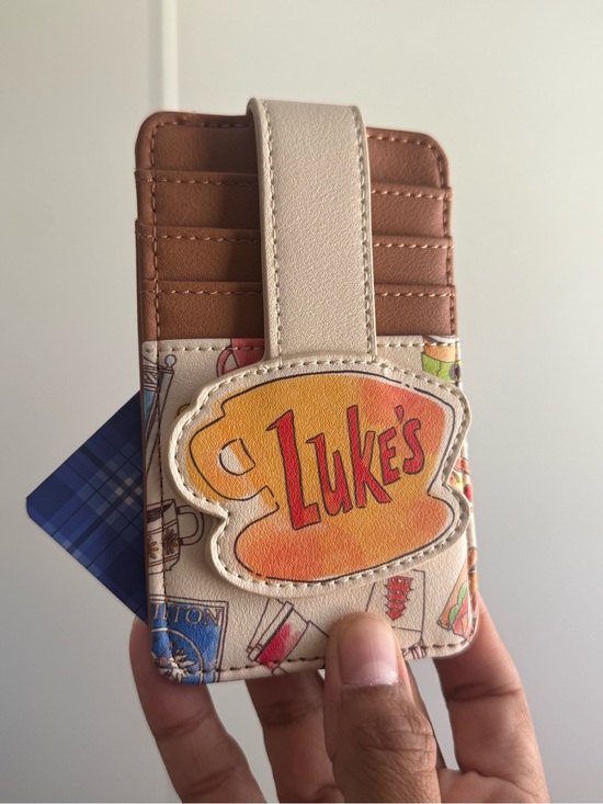 Loungefly Handbags - Loungefly Luke's Diner Card Holder - Orange, Tan, Cream, Blue